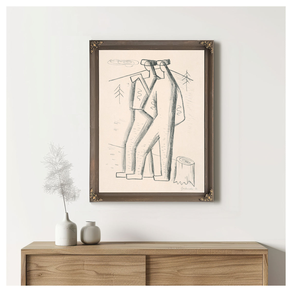 Woodcutters 1932 By Mikulas Galanda
