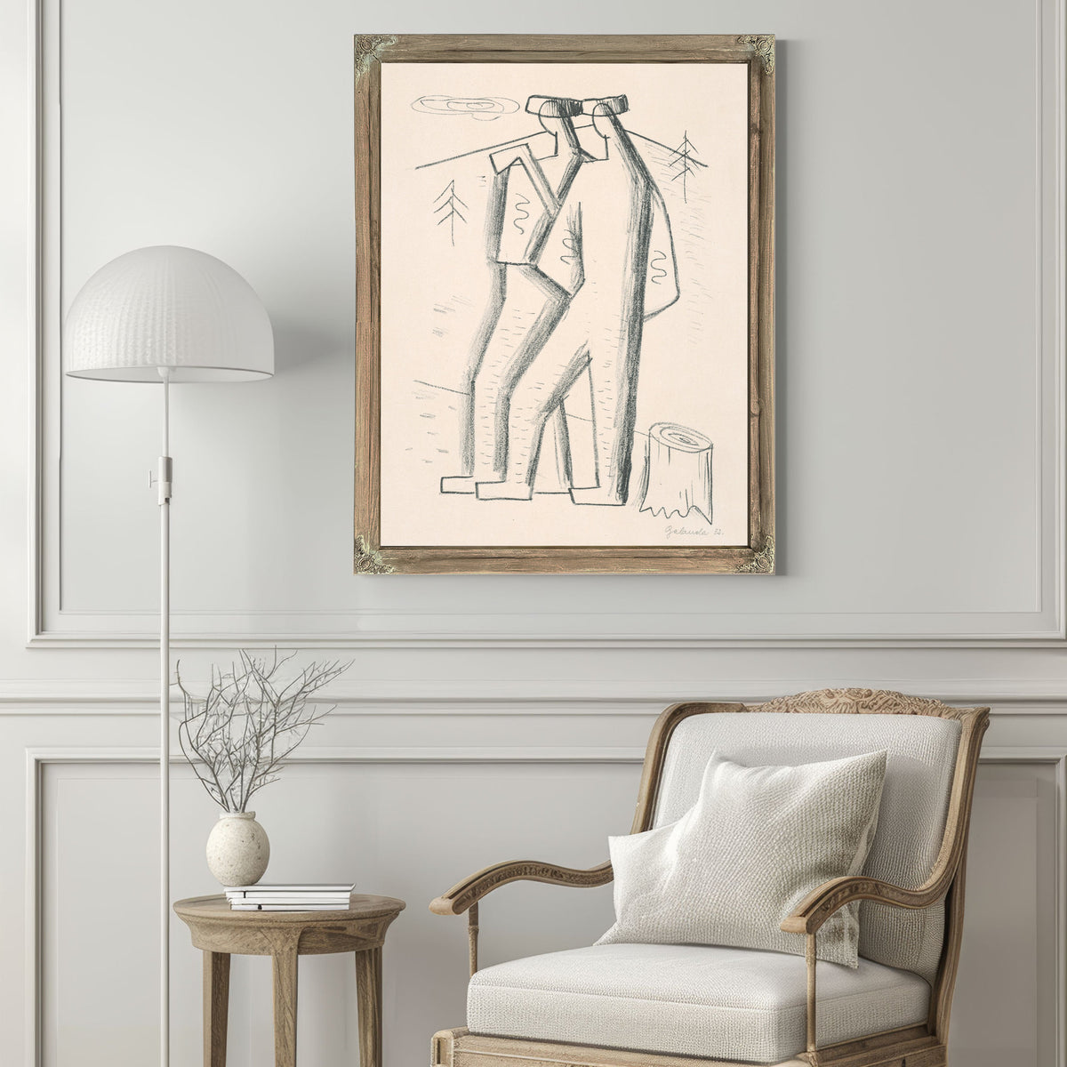 Woodcutters 1932 By Mikulas Galanda