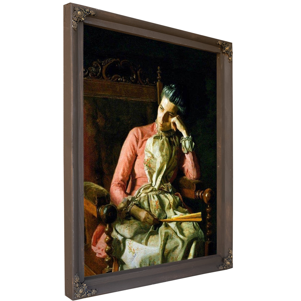 Miss Amelia Van Buren By Thomas Eakins