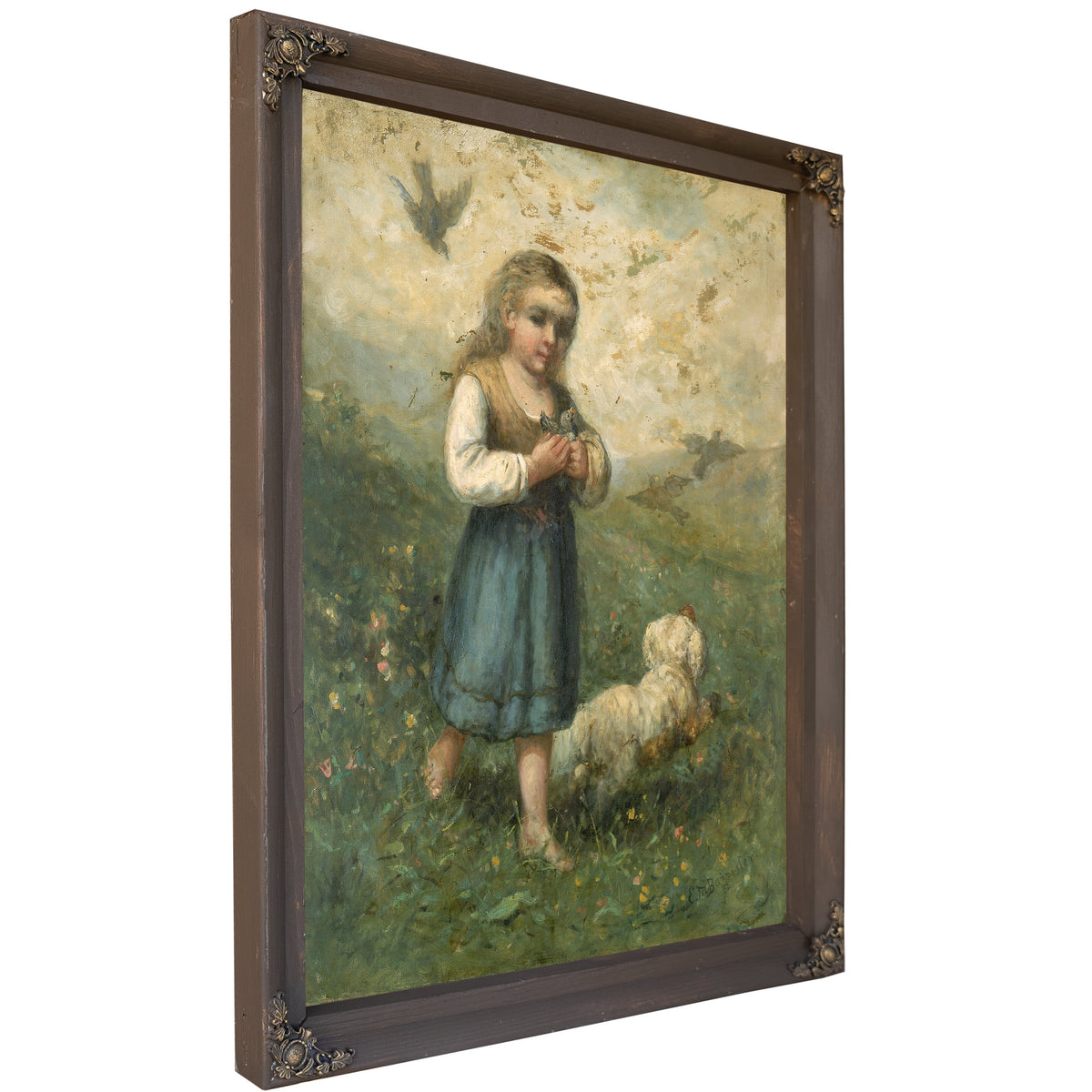 Child Birds Dog By Mitchell Bannister