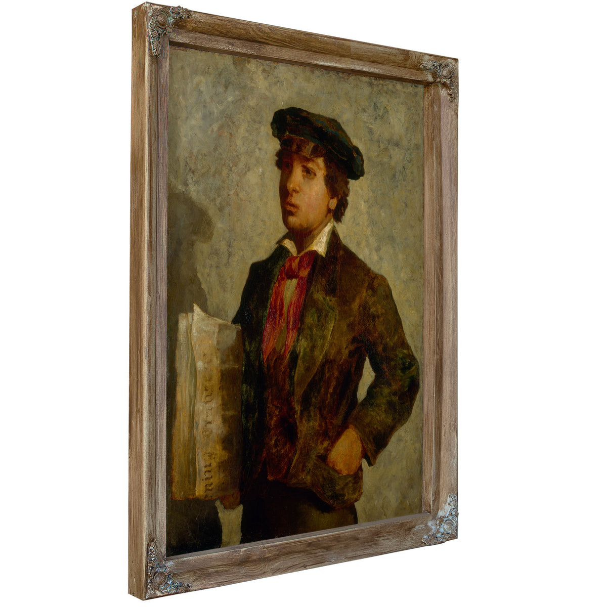 Newspaper Boy By Mitchell Bannister