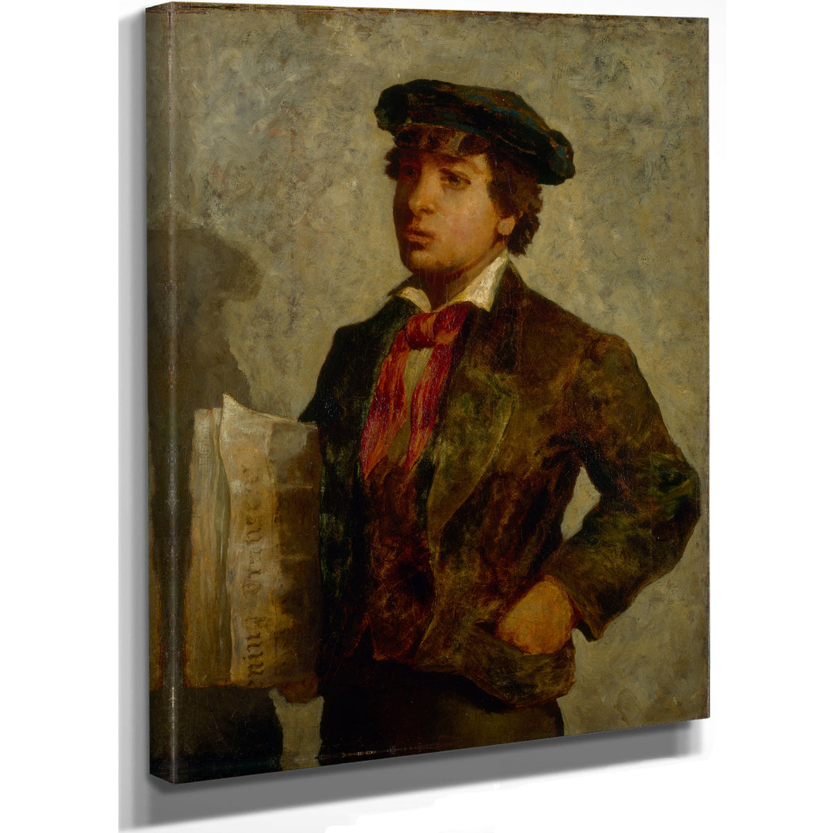 Newspaper Boy By Mitchell Bannister