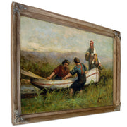 People Near Boat By Mitchell Bannister
