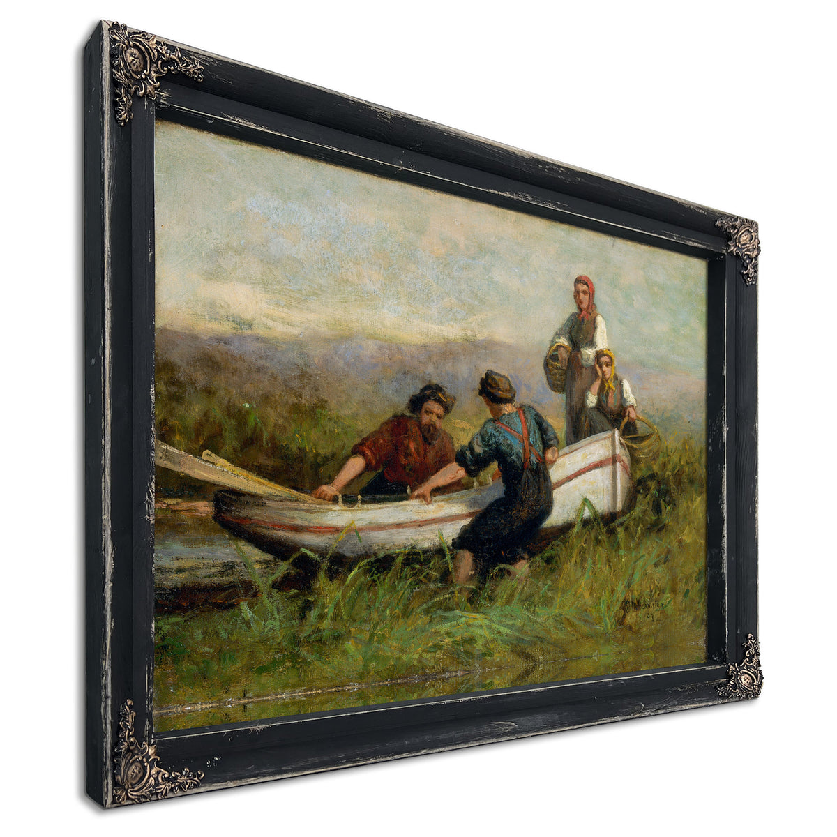 People Near Boat By Mitchell Bannister