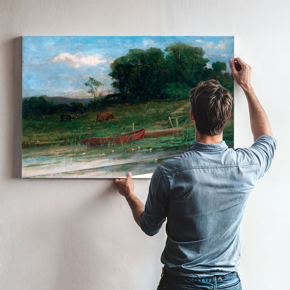 The Farm Landing By Mitchell Bannister