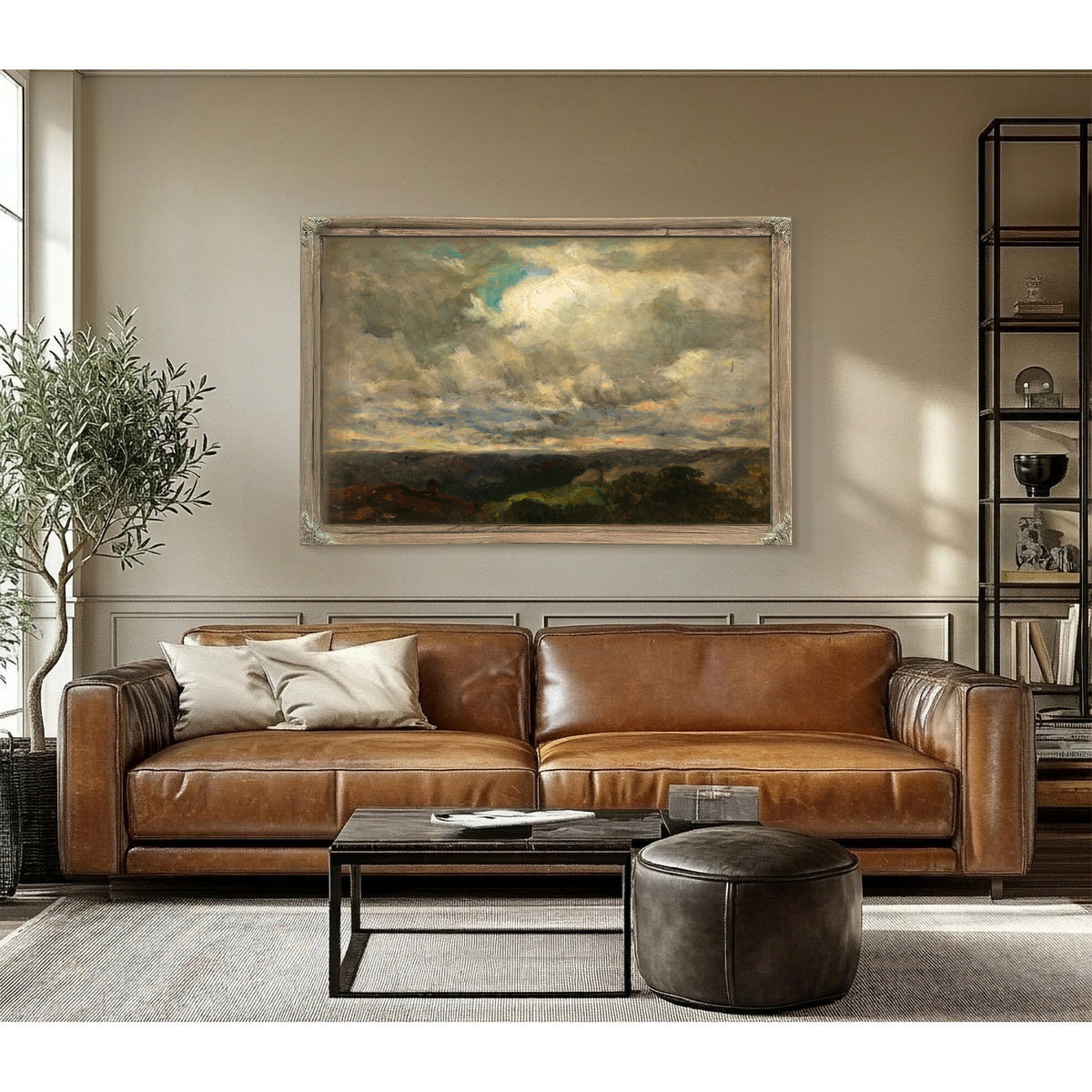 Untitled Landscape Cloudy Sky By Mitchell Bannister