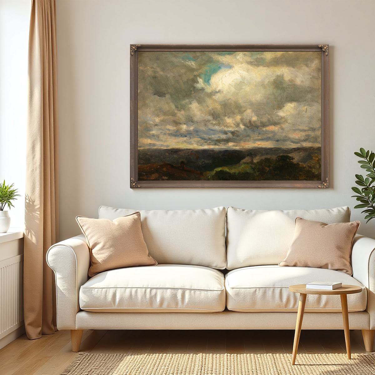 Untitled Landscape Cloudy Sky By Mitchell Bannister