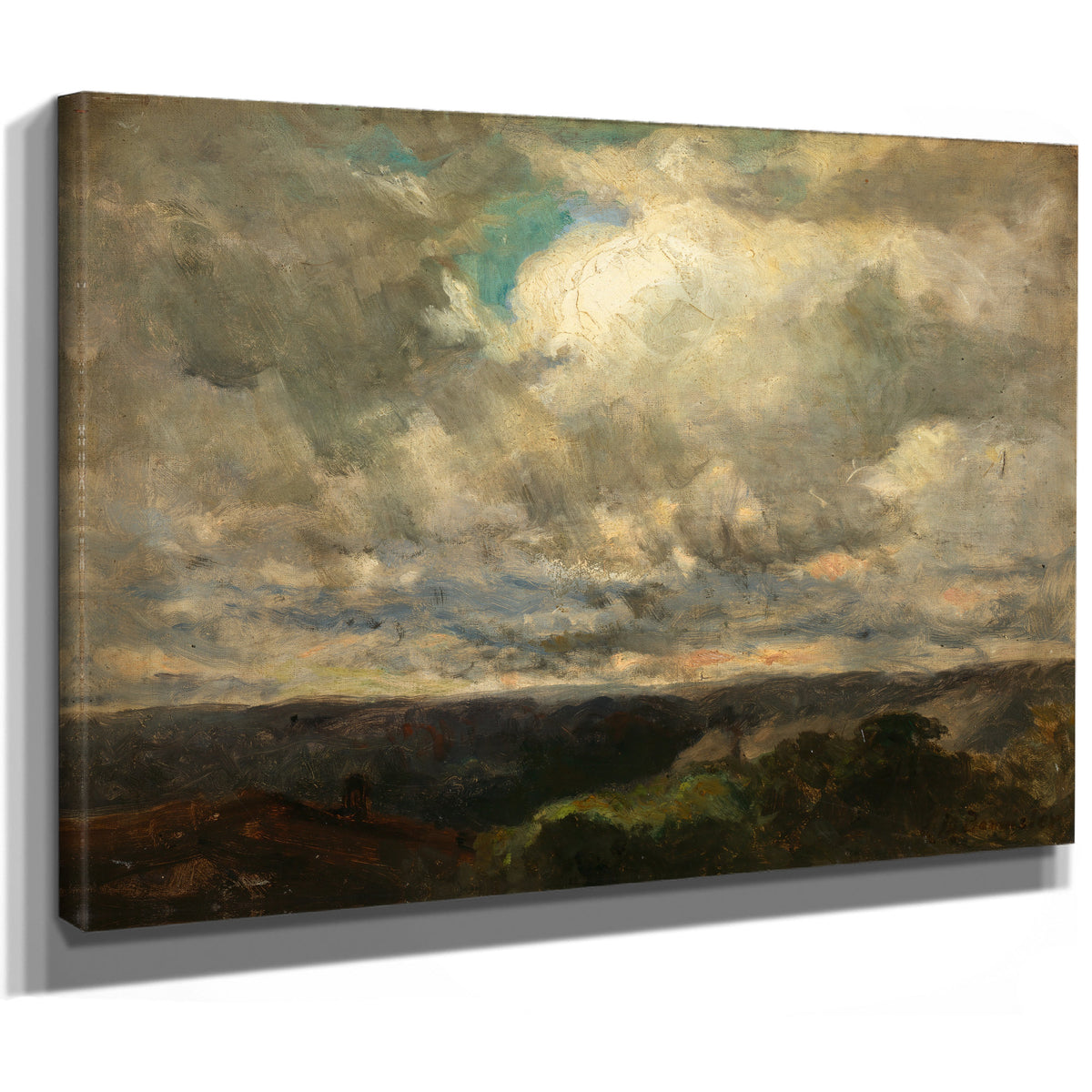 Untitled Landscape Cloudy Sky By Mitchell Bannister