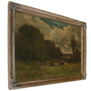 Untitled Landscape Cows Trees By Mitchell Bannister