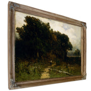 Untitled Landscape Woodcutter Path By Mitchell Bannister