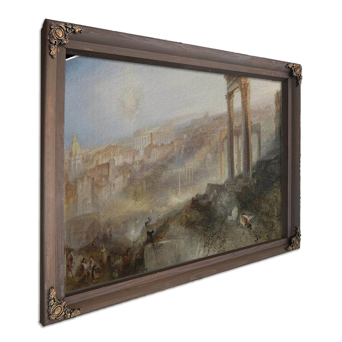 Modern Rome Campo Vaccino By Joseph Mallord William Turner