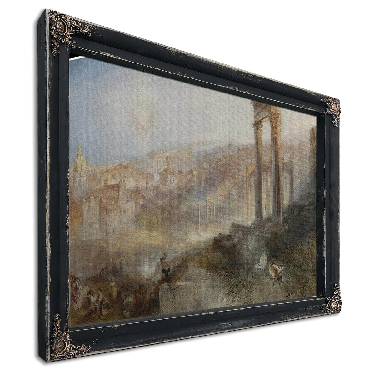 Modern Rome Campo Vaccino By Joseph Mallord William Turner