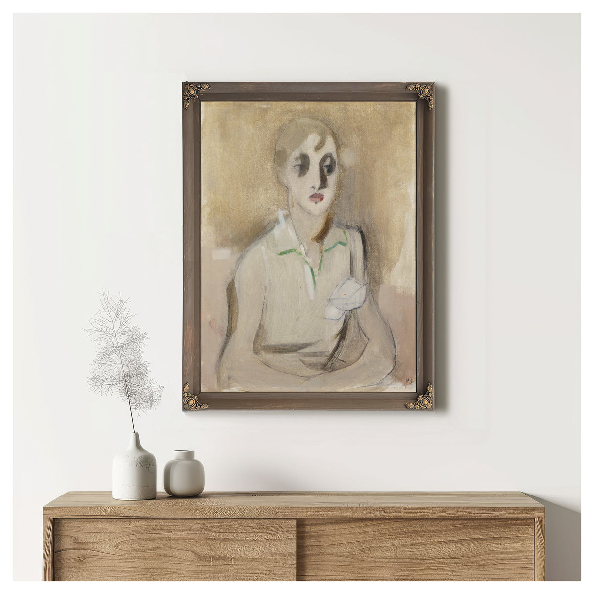 Modern Schoolgirl by Helene Schjerfbeck