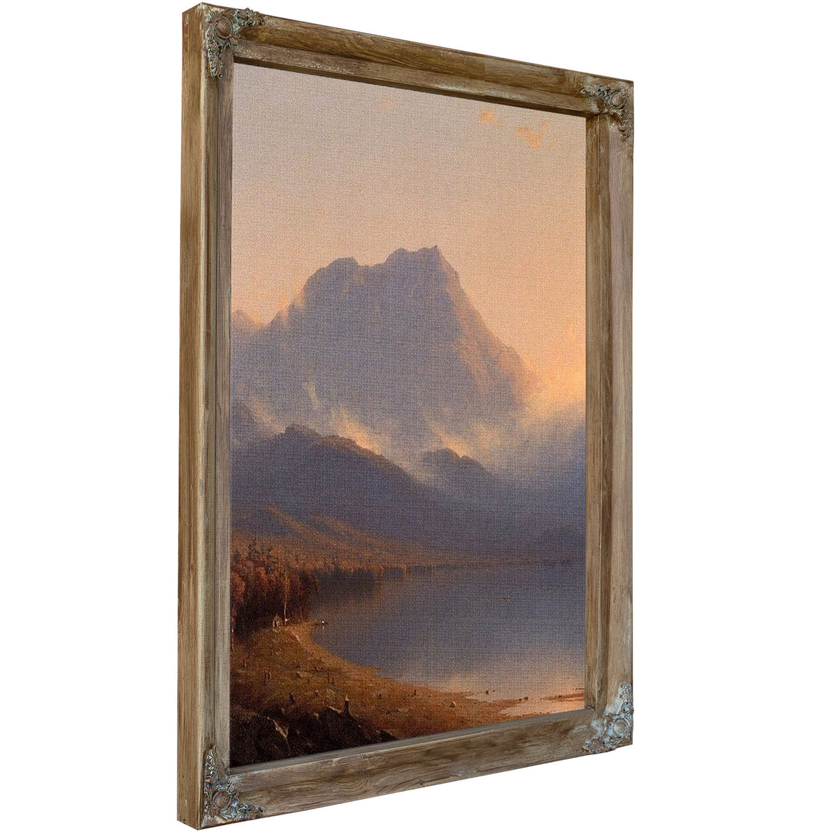 Morning In The Adirondacks By Sanford Robinson Gifford