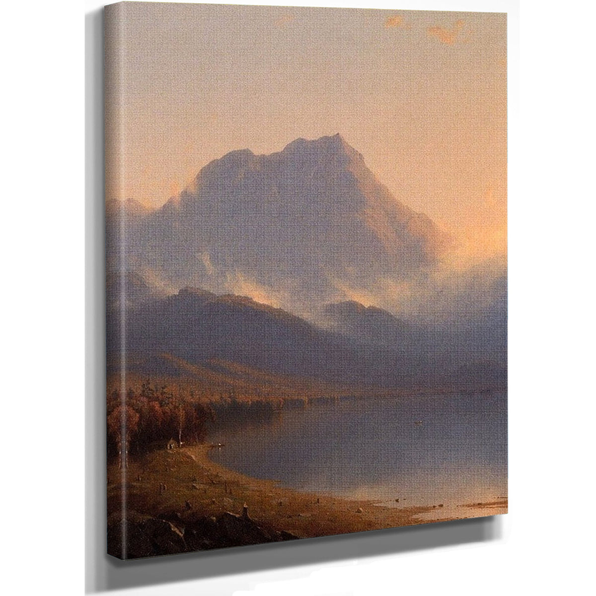 Morning In The Adirondacks By Sanford Robinson Gifford
