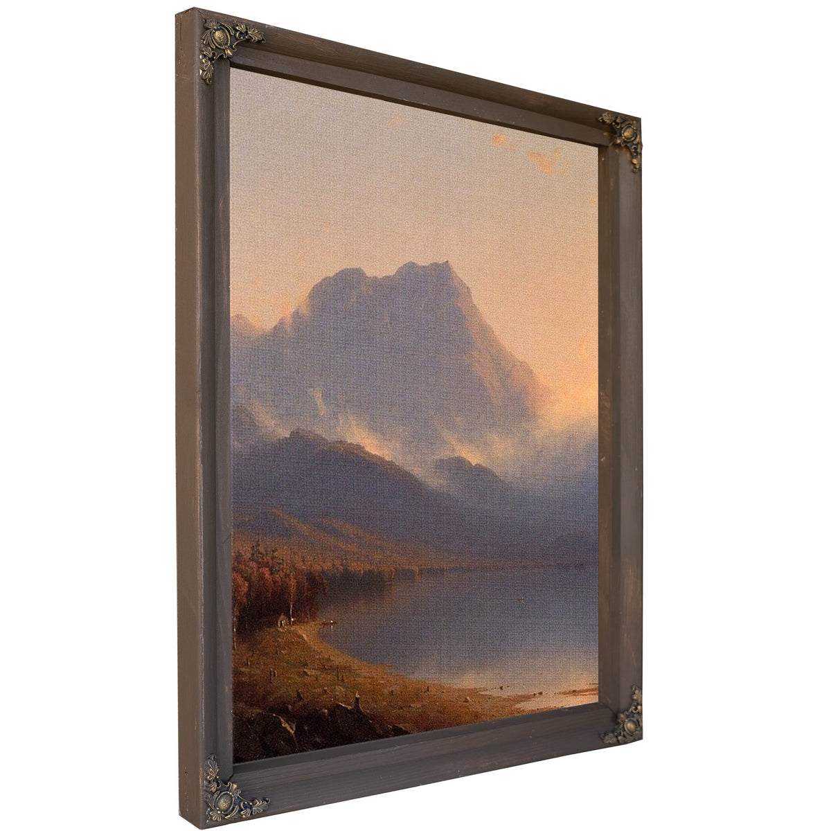 Morning In The Adirondacks By Sanford Robinson Gifford