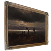 Mother And Child By The Sea by Johan Christian Dahl