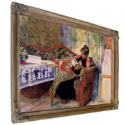 Mother Thoughts (Karin With Brita At Her Breast)) By Carl Larsson