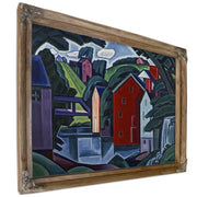 Motive Of Space And Form By Oscar Bluemner