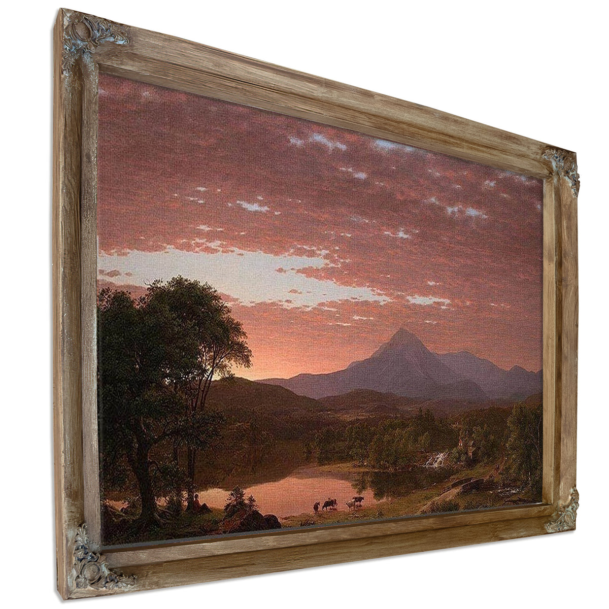 Mountain Ktaadn By Frederic Edwin Church