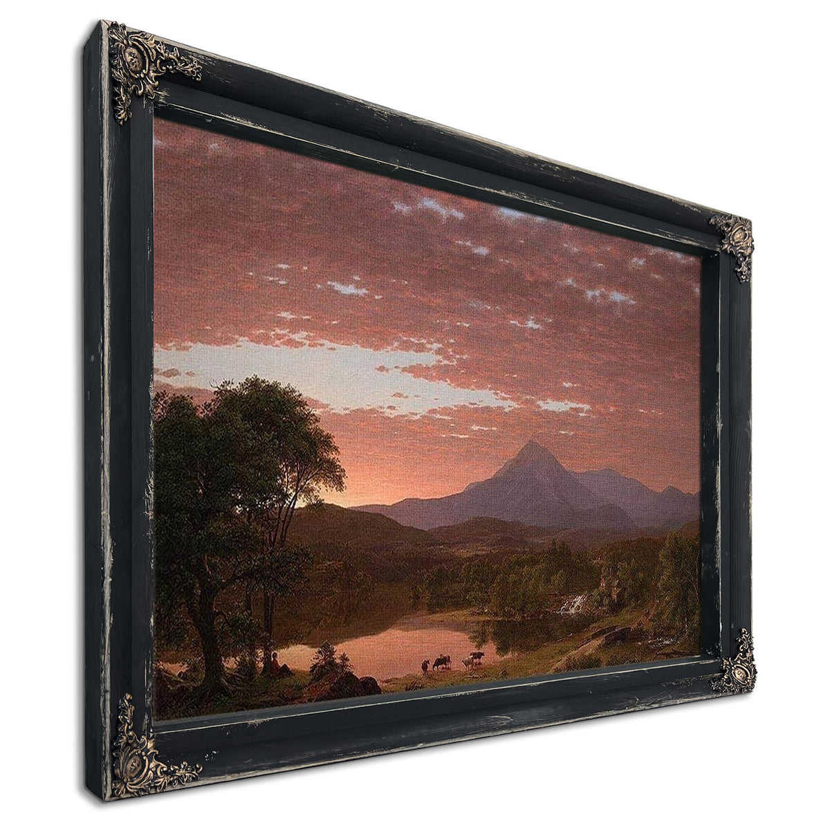 Mountain Ktaadn By Frederic Edwin Church