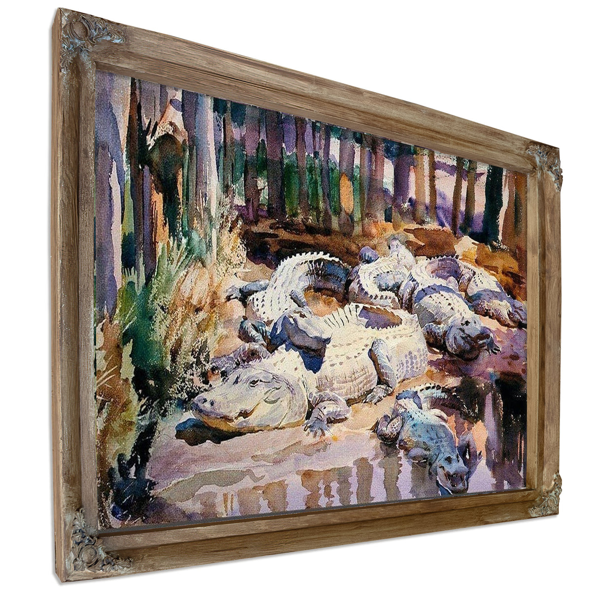 Muddy Alligators By John Singer Sargent