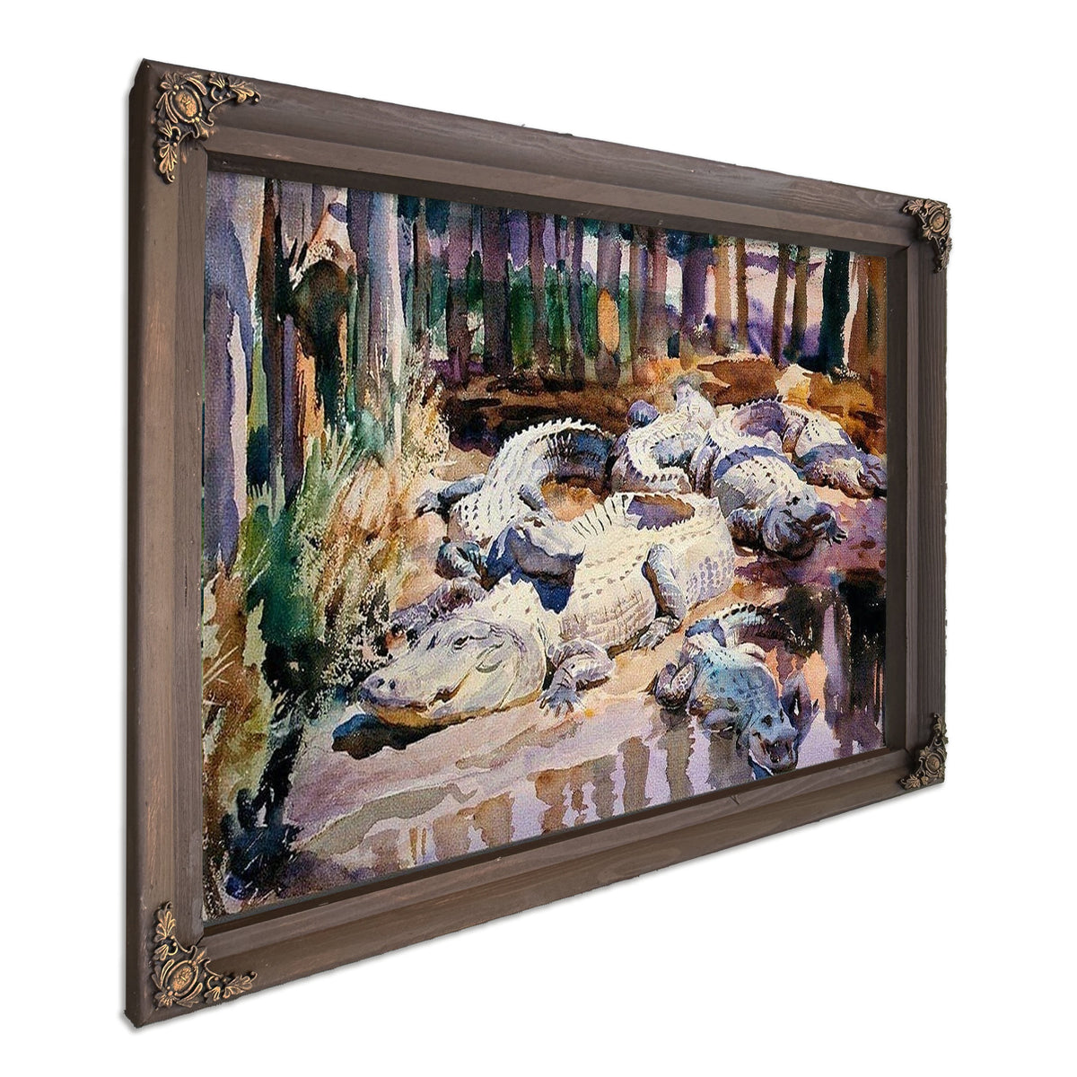 Muddy Alligators By John Singer Sargent