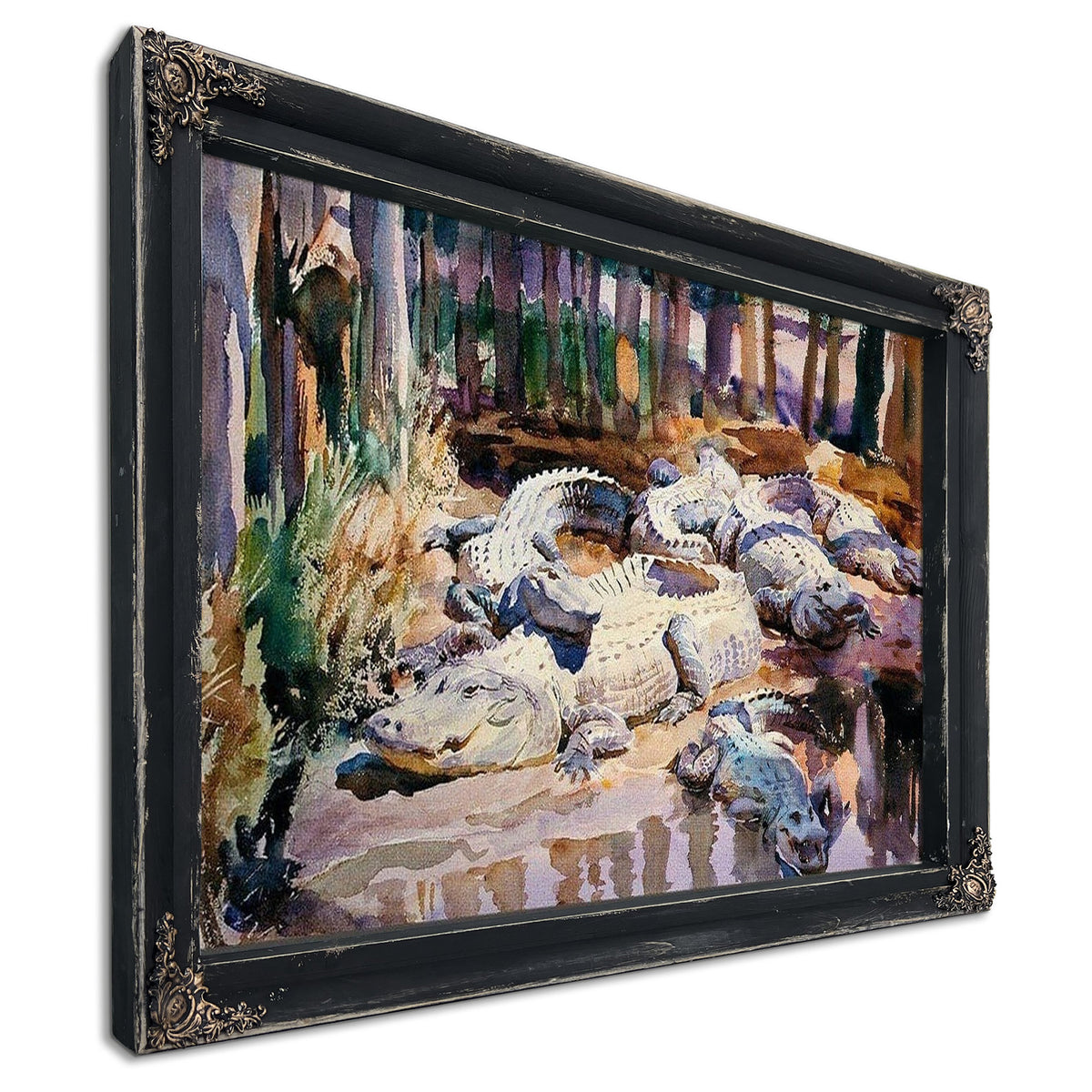 Muddy Alligators By John Singer Sargent