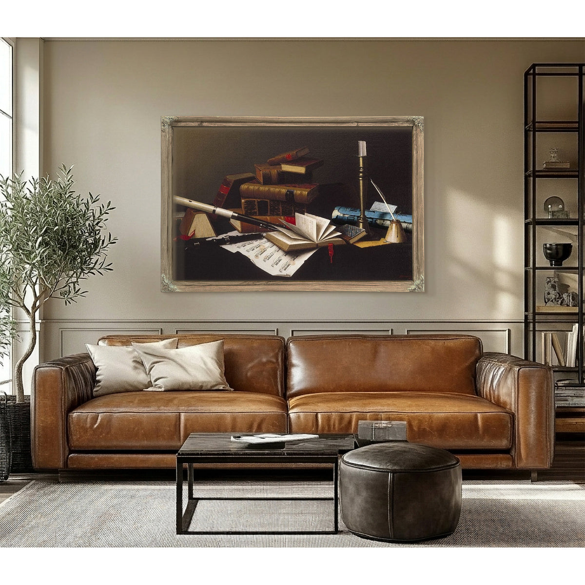 Music And Literature By William Michael Harnett