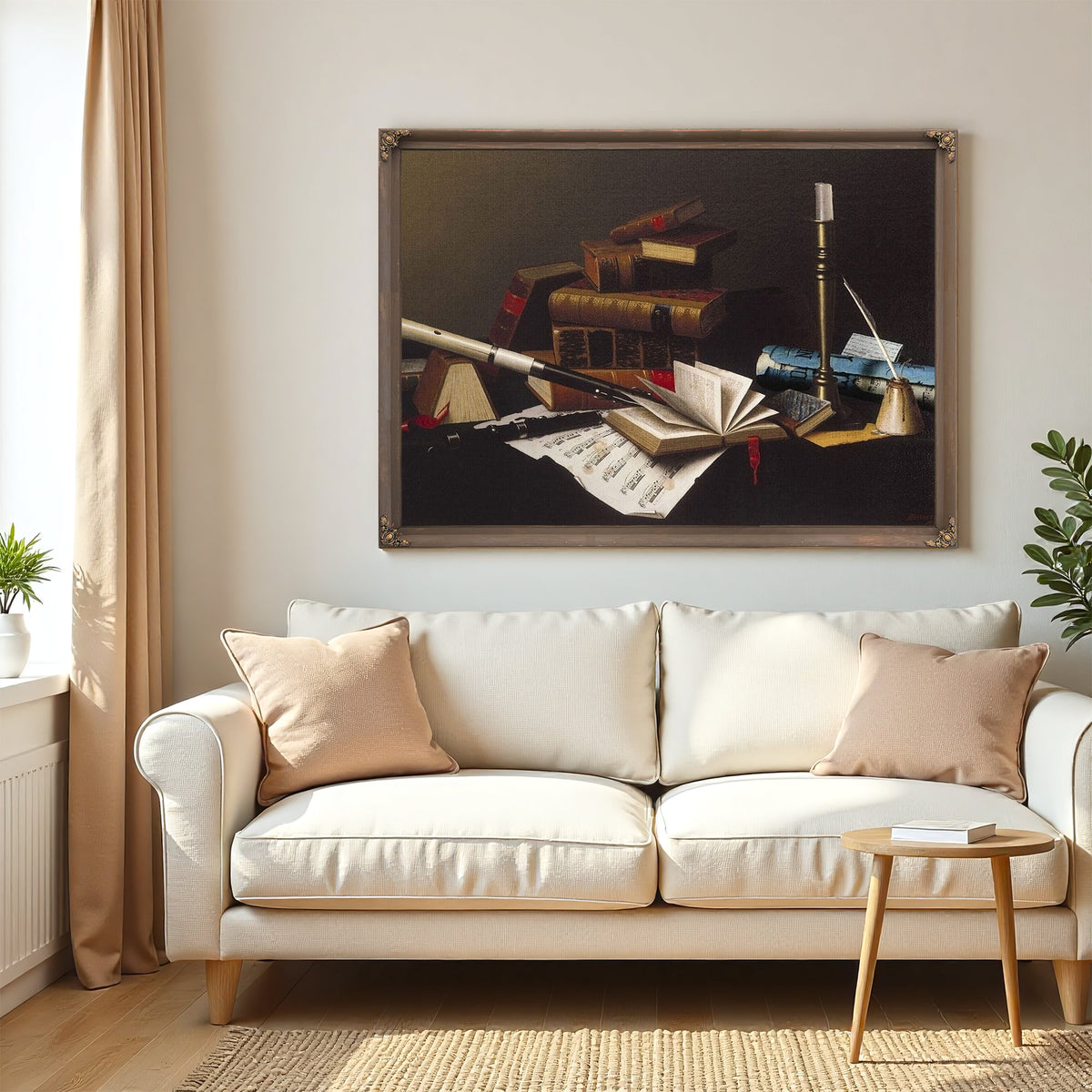 Music And Literature By William Michael Harnett