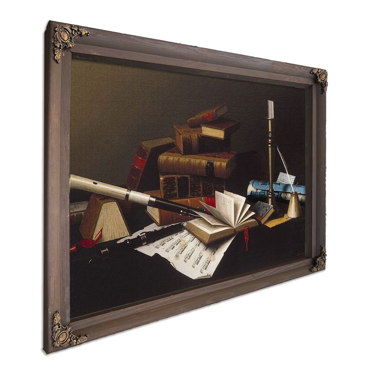 Music And Literature By William Michael Harnett