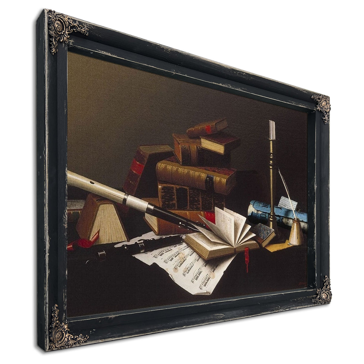 Music And Literature By William Michael Harnett