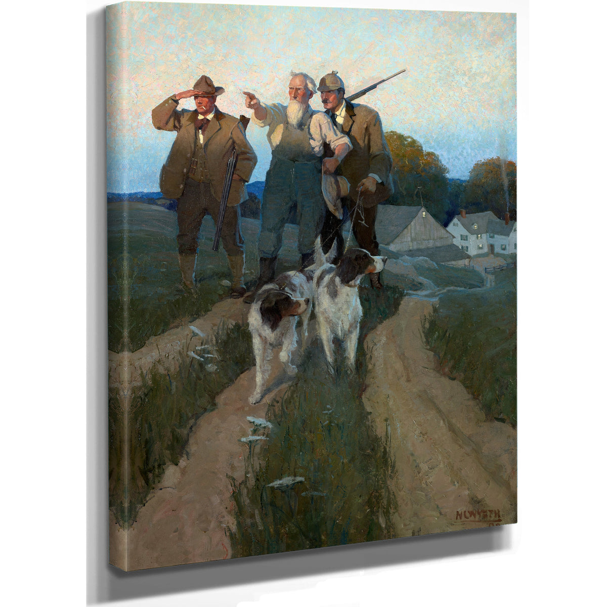 Newell Convers Wyeth Over Yonder By N C Wyeth
