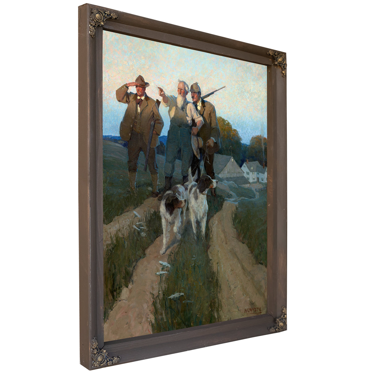 Newell Convers Wyeth Over Yonder By N C Wyeth