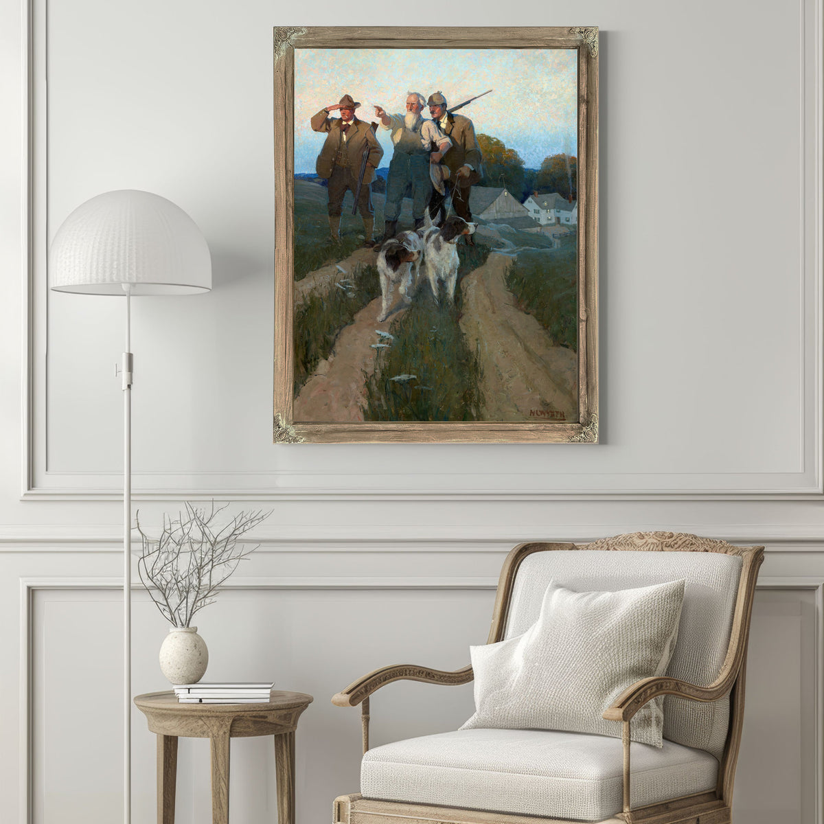 Newell Convers Wyeth Over Yonder By N C Wyeth