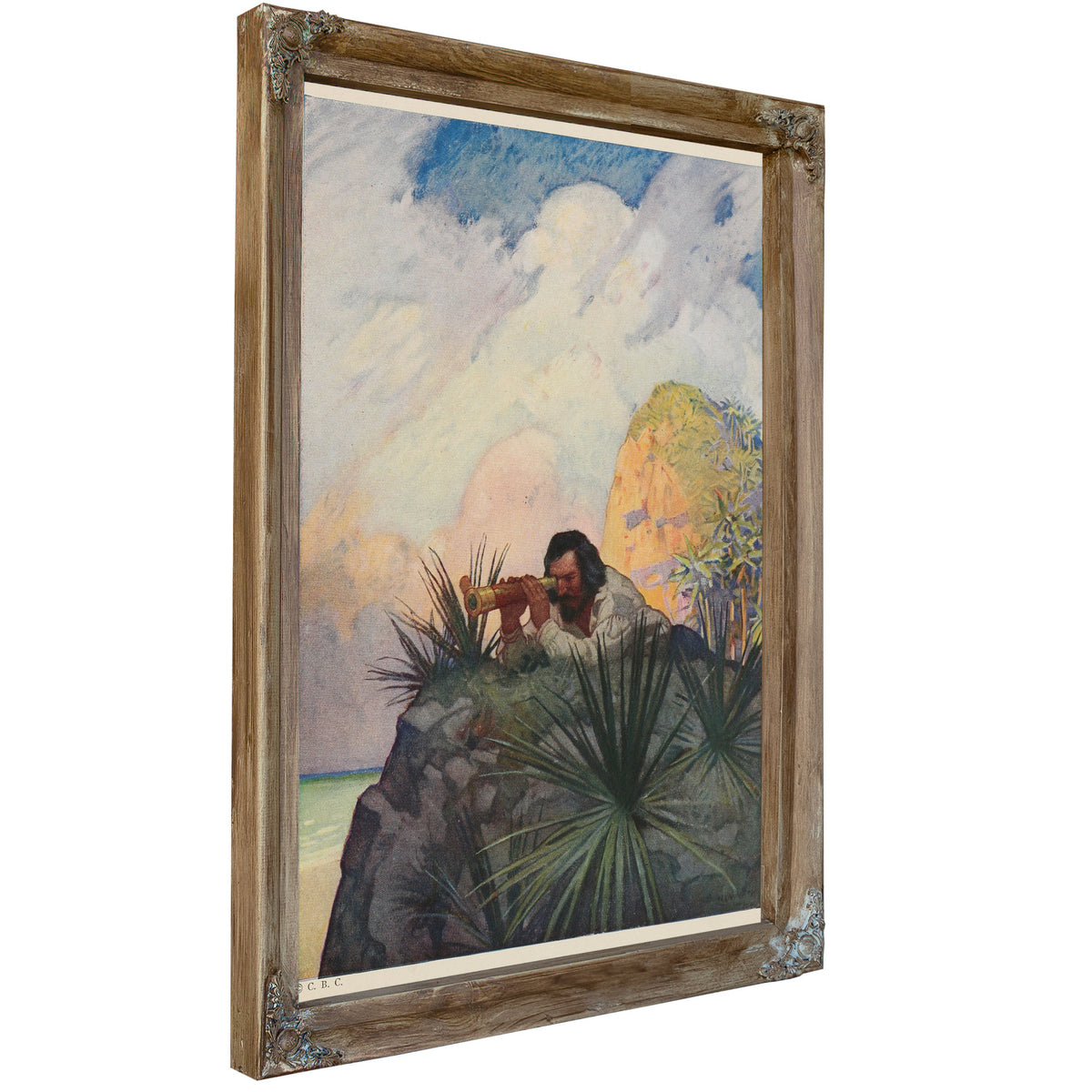 Newell Convers Wyeth I Laid Me By N C Wyeth
