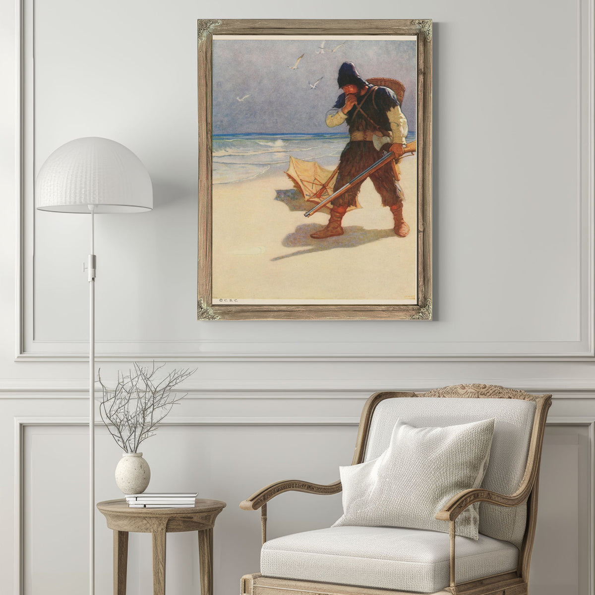 Newell Convers Wyeth I Stood Like By N C Wyeth