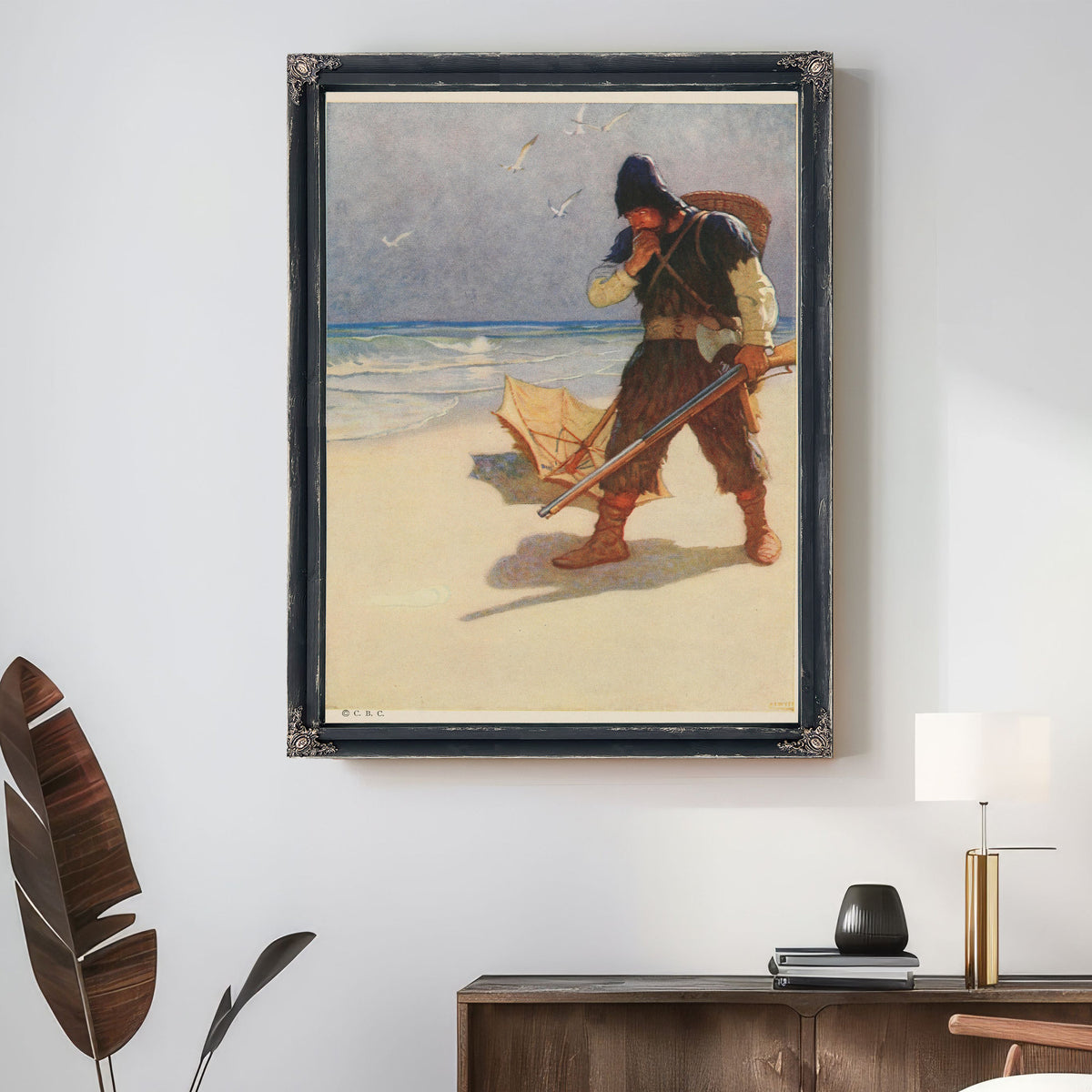 Newell Convers Wyeth I Stood Like By N C Wyeth