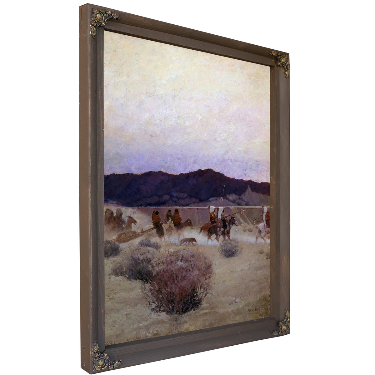 Newell Convers Wyeth Moving Camp By N C Wyeth