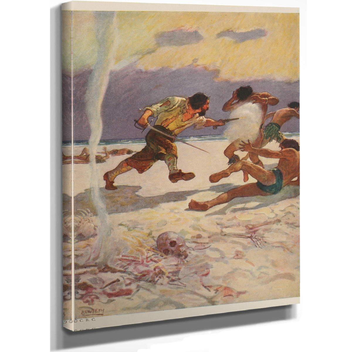 Newell Convers Wyeth No Sooner By N C Wyeth