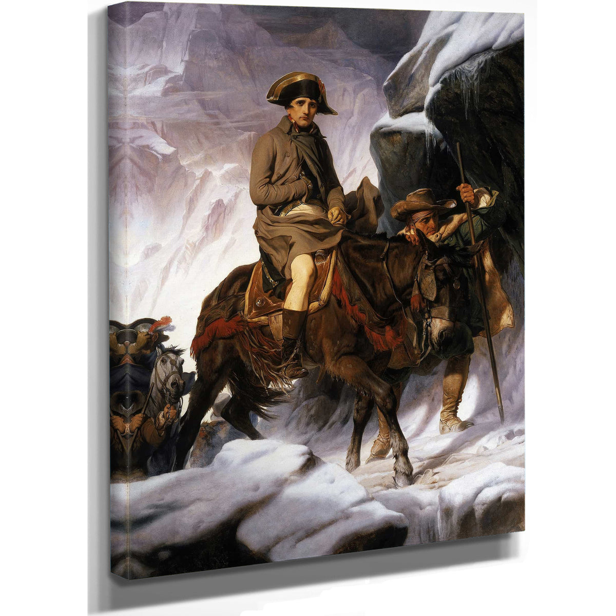 Napoleon Crossing The Alps by Paul Delaroche