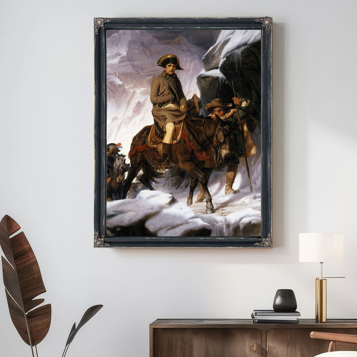 Napoleon Crossing The Alps by Paul Delaroche