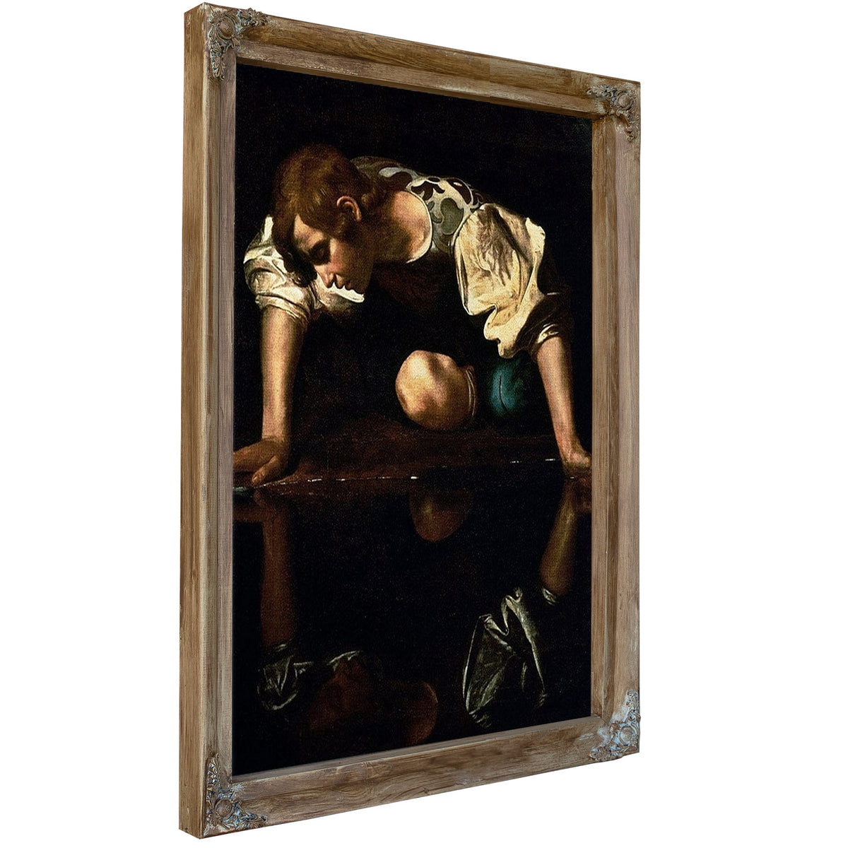 Narcissus By Caravaggio