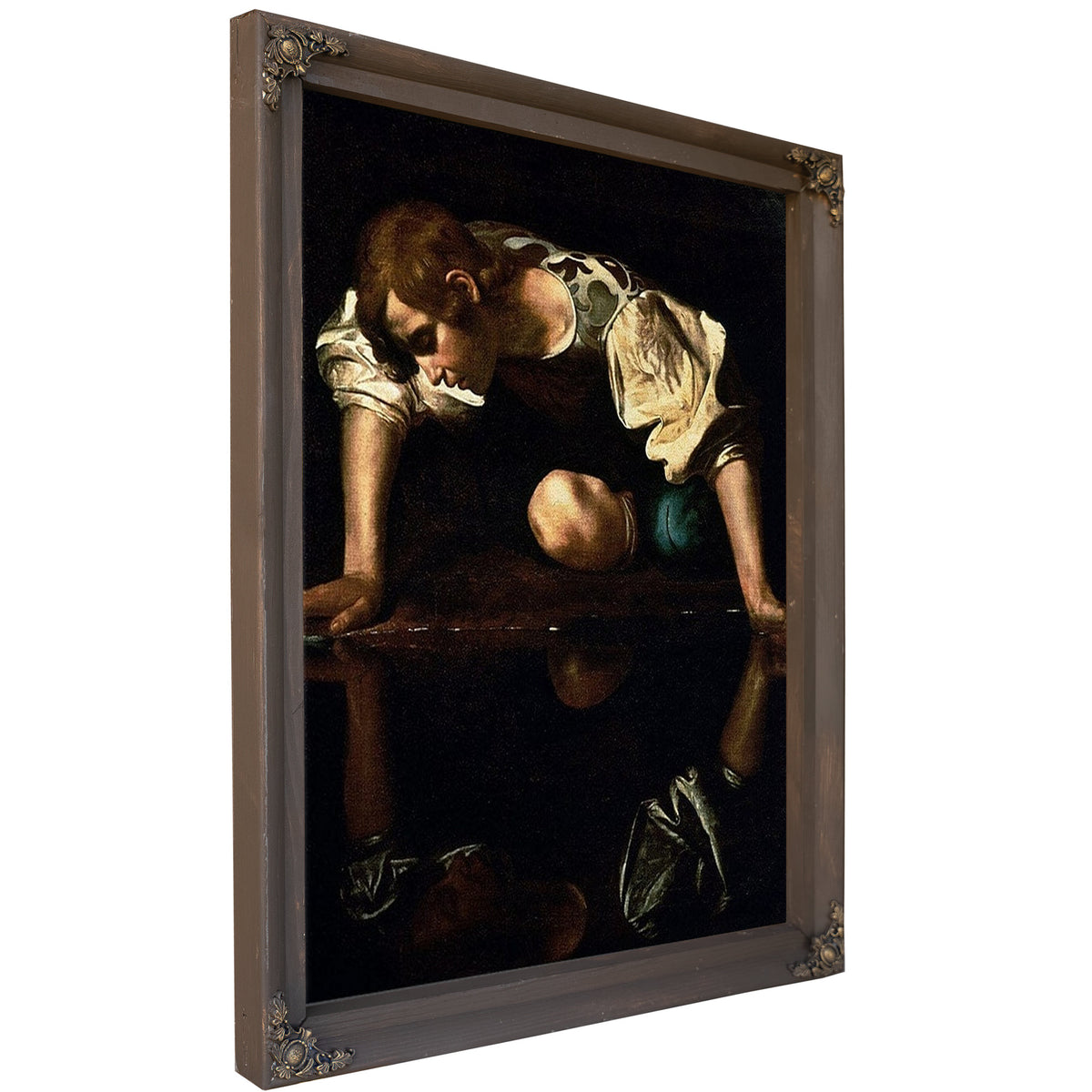 Narcissus By Caravaggio