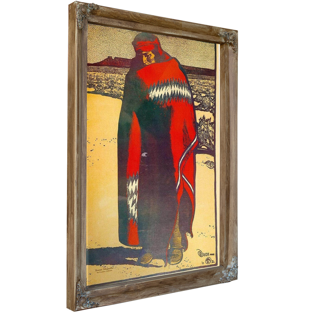 Navajo Indian From Life By Maynard Dixon