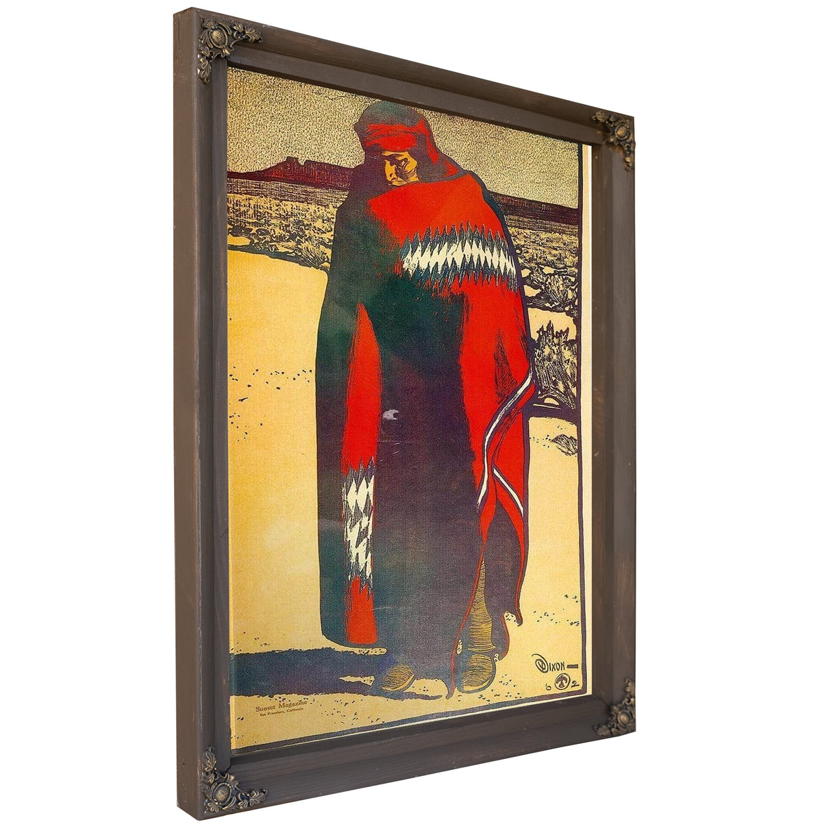 Navajo Indian From Life By Maynard Dixon