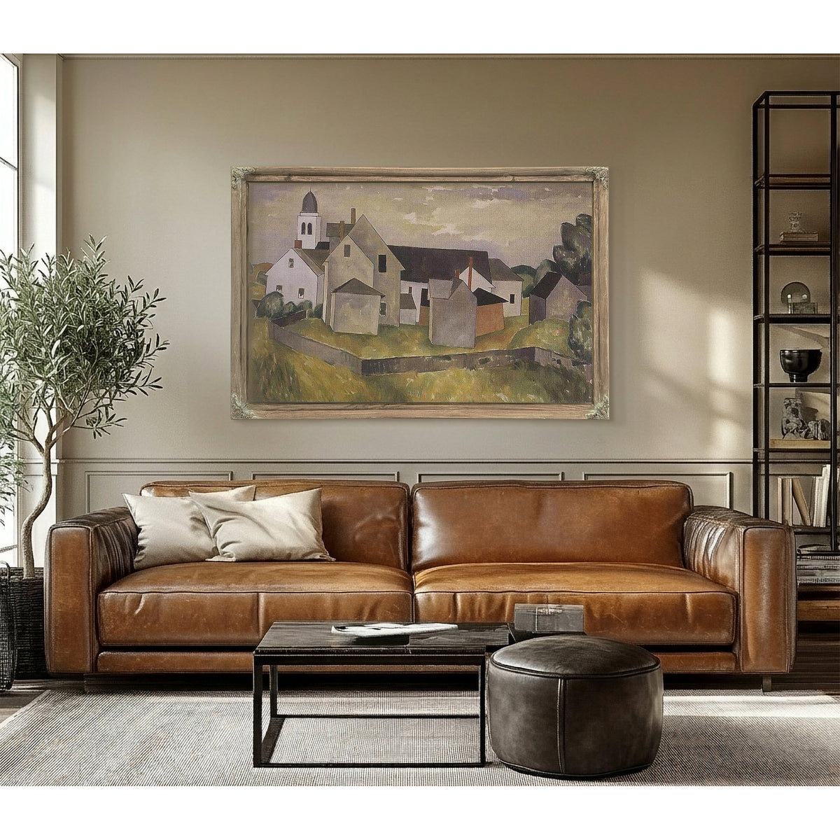 New England Houses By Niles Spencer