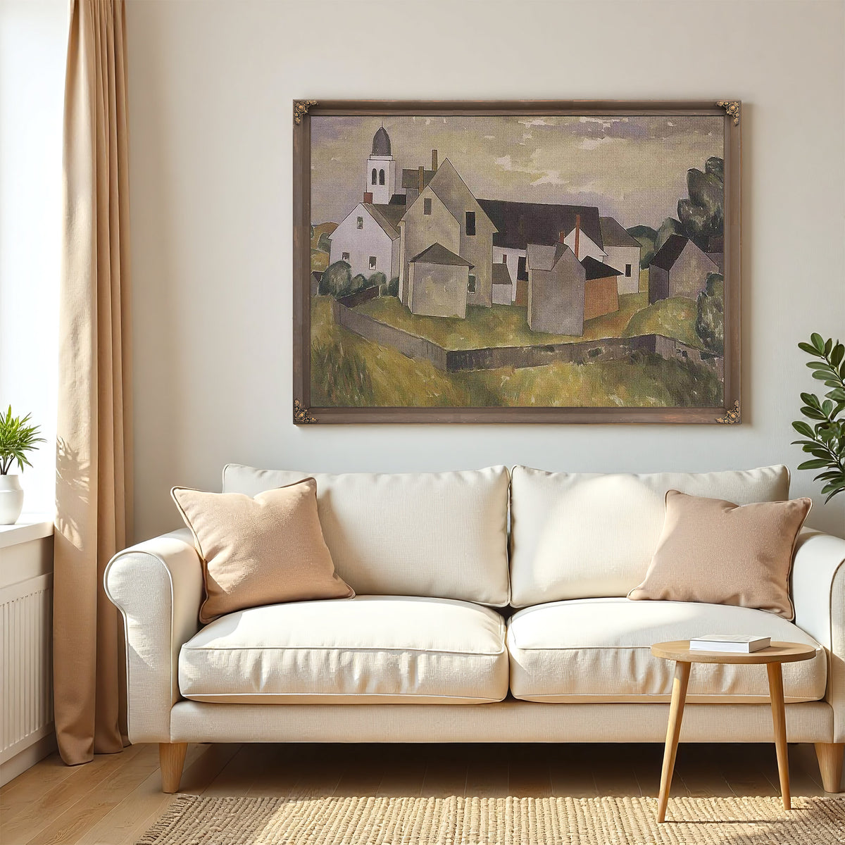 New England Houses By Niles Spencer