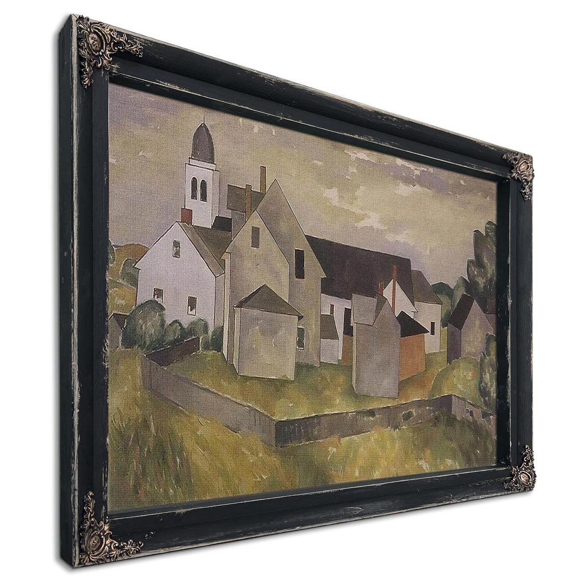 New England Houses By Niles Spencer