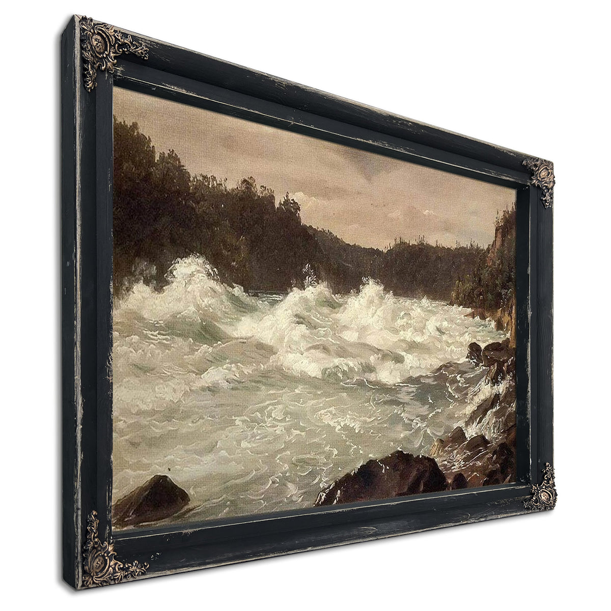 Niagra River Gorge By Frederic Edwin Church